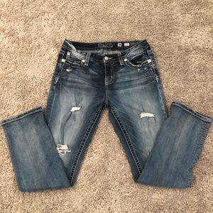 Miss Me Easy Straight EUC sz 30/31